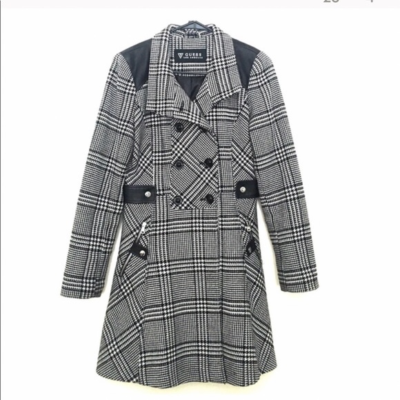 Gues Coat Black and White - Picture 4 of 16